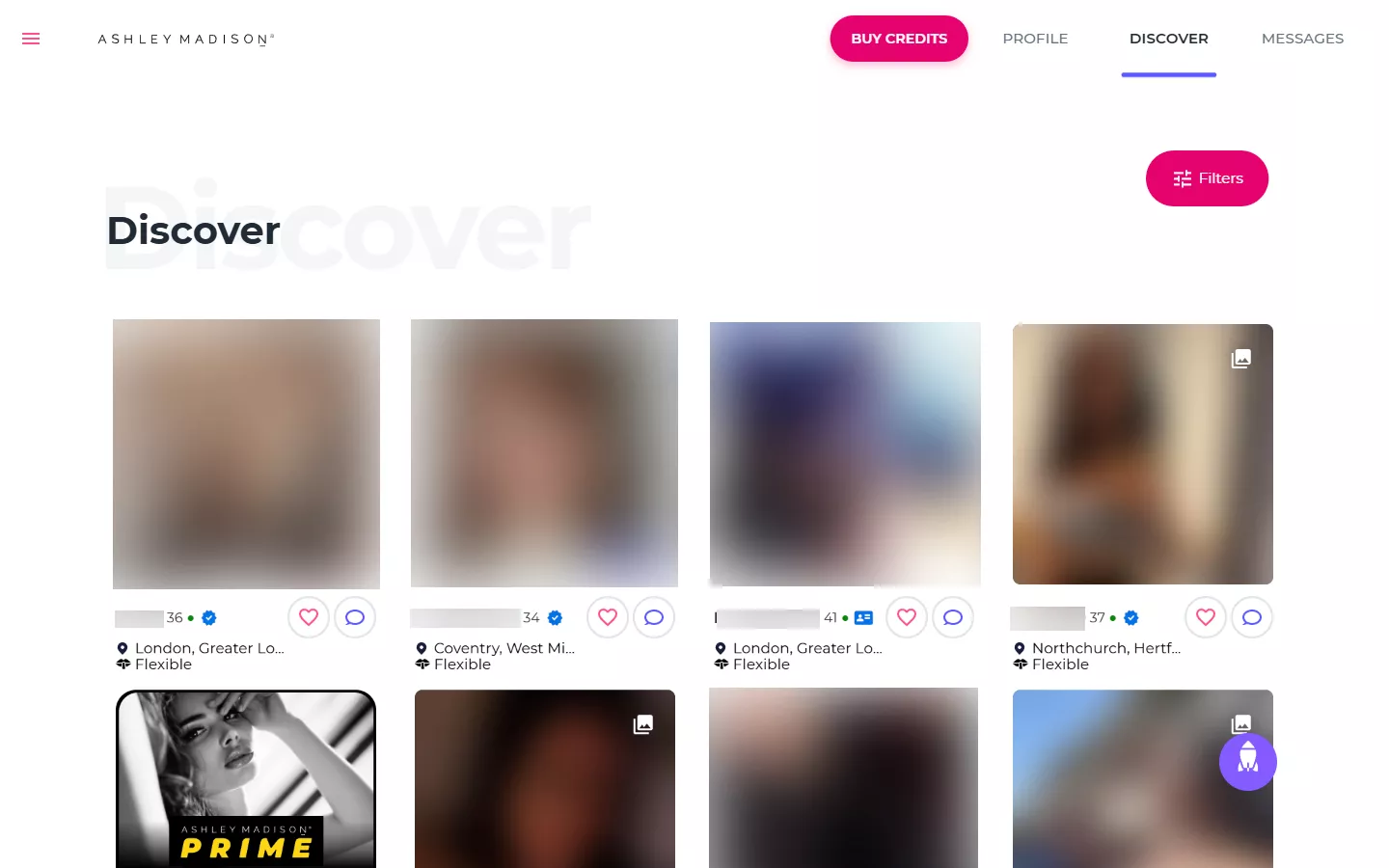 Review AshleyMadison.com member area